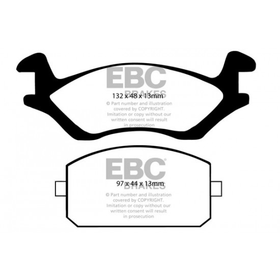 Klocki EBC Brakes Ultimax2 DP322