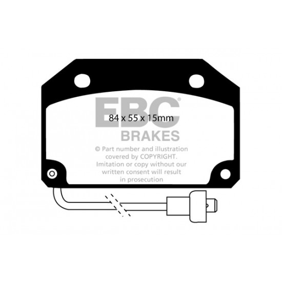 Klocki EBC Brakes Ultimax2 DP332