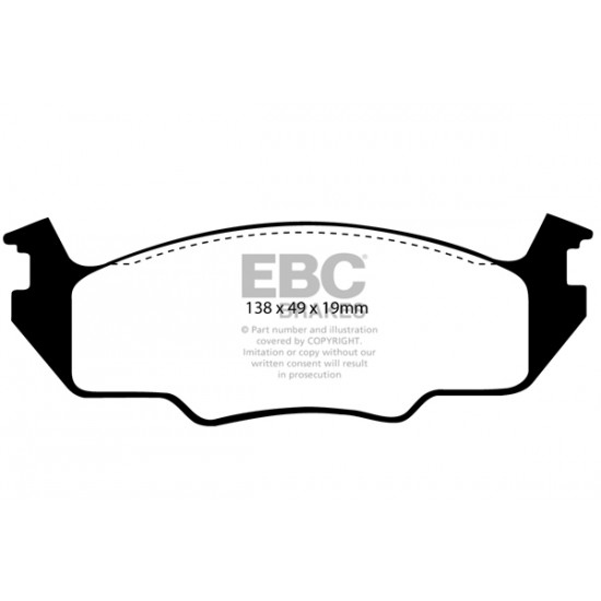 Klocki EBC Brakes Ultimax2 DP366/2