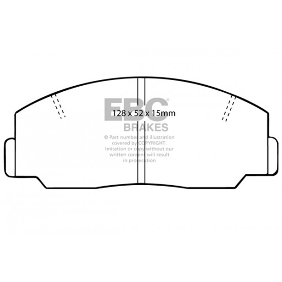 Klocki EBC Brakes Ultimax2 DP424