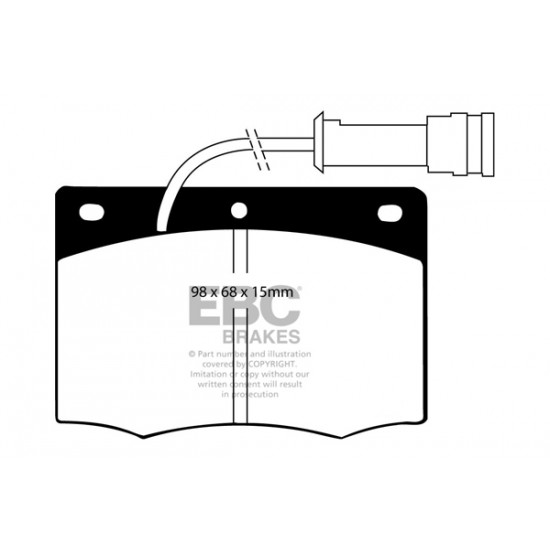 Klocki EBC Brakes Ultimax2 DP437