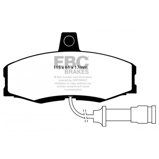 Klocki EBC Brakes Ultimax2 DP455