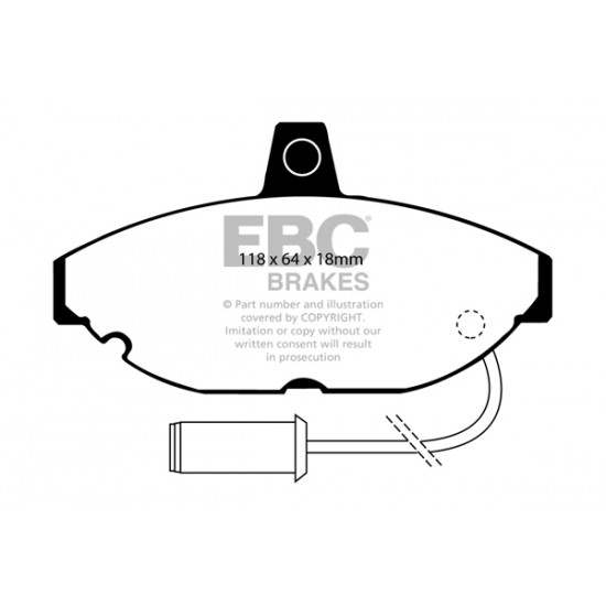 Klocki EBC Brakes Greenstuff DP2467