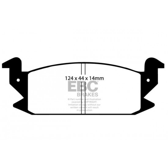 Klocki EBC Brakes Ultimax2 DP475