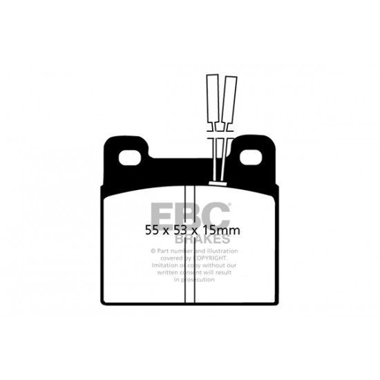 Klocki EBC Brakes Ultimax2 DP508