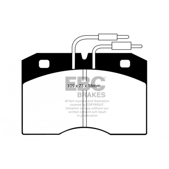 Klocki EBC Brakes Ultimax2 DP510