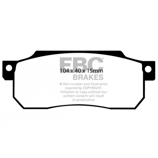 Klocki EBC Brakes Ultimax2 DP529