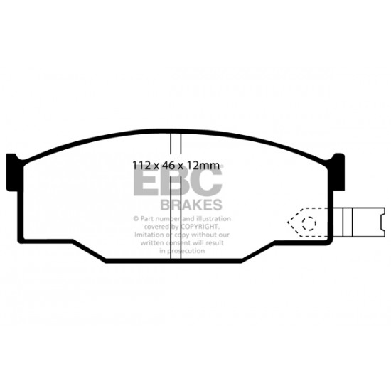 Klocki EBC Brakes Ultimax2 DP531