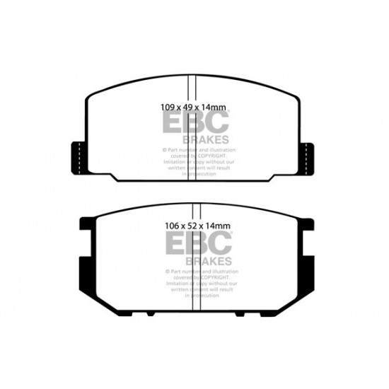 Klocki EBC Brakes Ultimax2 DP532