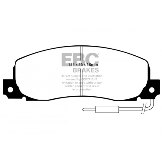 Klocki EBC Brakes Ultimax2 DP544