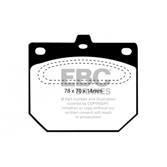 Klocki EBC Brakes Ultimax2 DP562