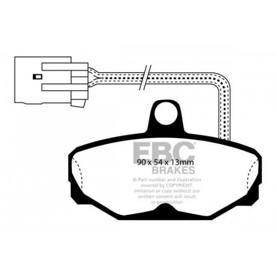 Klocki EBC Brakes Ultimax2 DP571/2