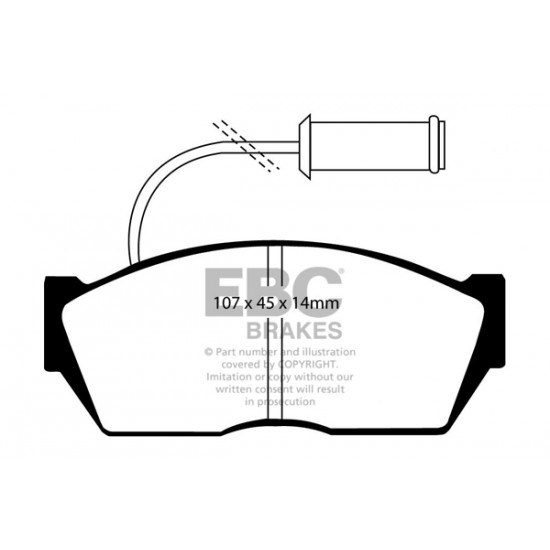 Klocki EBC Brakes Ultimax2 DP606