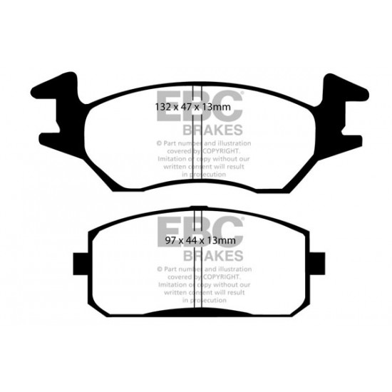 Klocki EBC Brakes Ultimax2 DP638