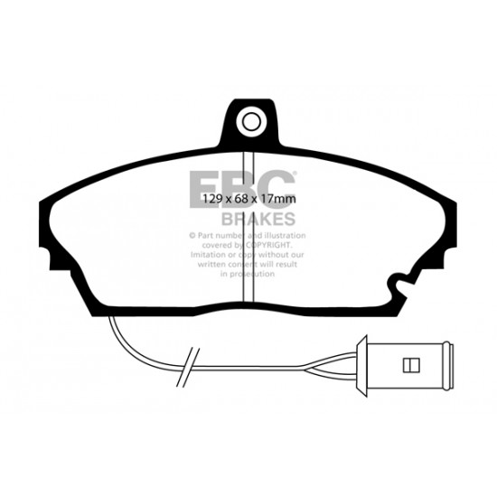 Klocki EBC Brakes Greenstuff DP2643