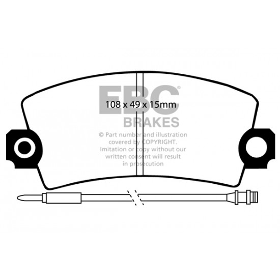 Klocki EBC Brakes Ultimax2 DP651