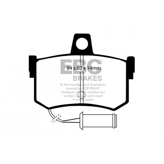 Klocki EBC Brakes Ultimax2 DP662