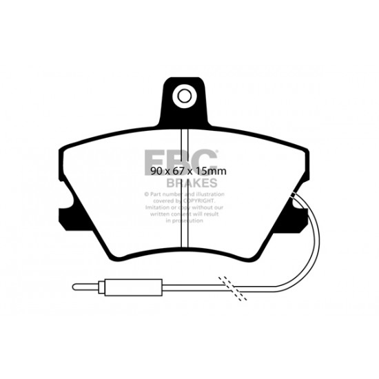 Klocki EBC Brakes Ultimax2 DP668