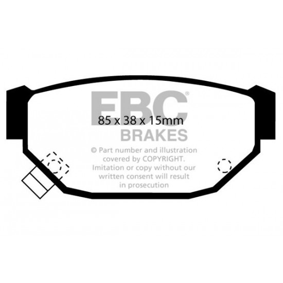 Klocki EBC Brakes Ultimax2 DP674