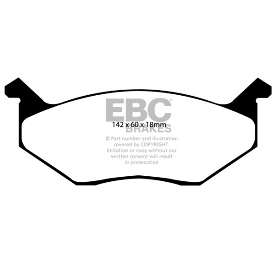 Klocki EBC Brakes Ultimax2 DP678