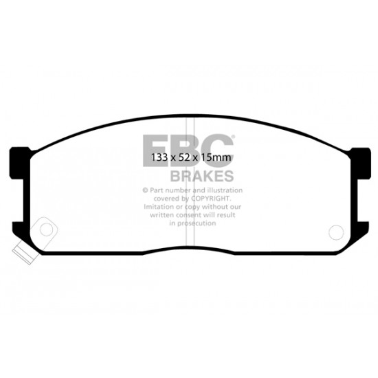 Klocki EBC Brakes Ultimax2 DP683