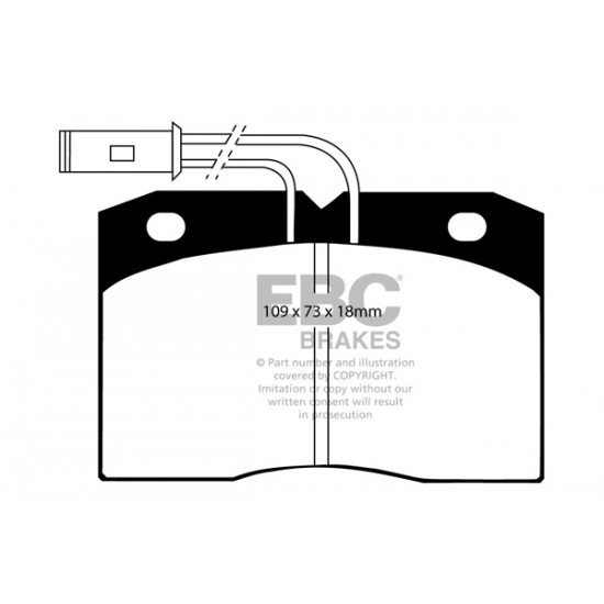 Klocki EBC Brakes Ultimax2 DP702