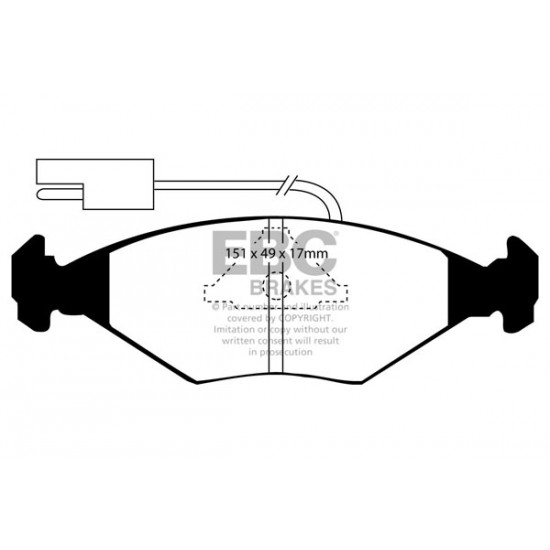 Klocki EBC Brakes Ultimax2 DP704