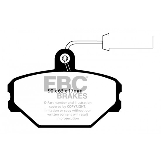 Klocki EBC Brakes Ultimax2 DP718