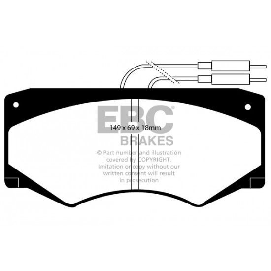 Klocki EBC Brakes Ultimax2 DP720