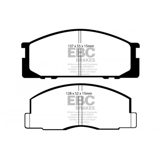 Klocki EBC Brakes Ultimax2 DP743