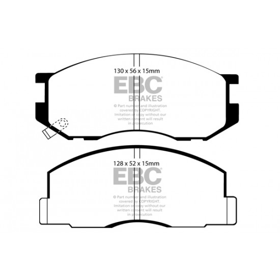 Klocki EBC Brakes Ultimax2 DP747