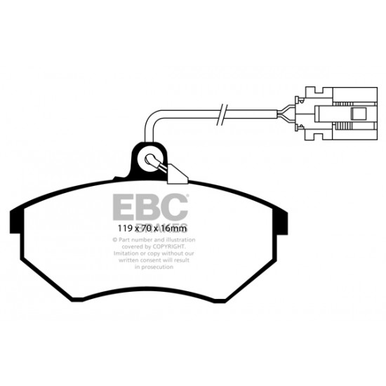 Klocki EBC Brakes Ultimax2 DP841/3