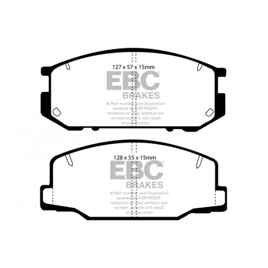 Klocki EBC Brakes Ultimax2 DP877