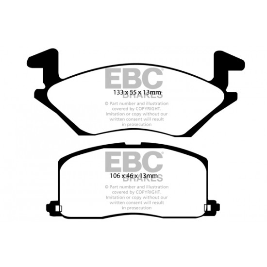 Klocki EBC Brakes Ultimax2 DP879