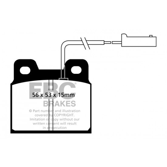 Klocki EBC Brakes Ultimax2 DP916