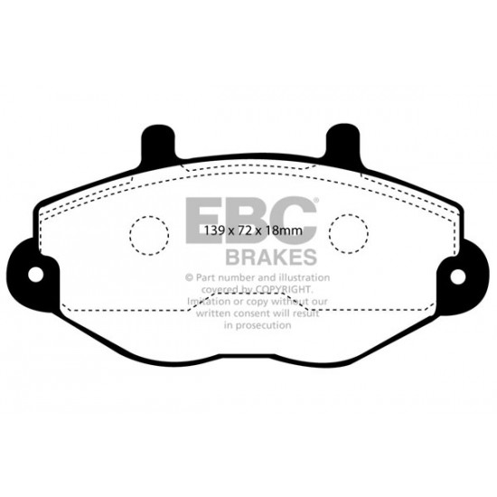 Klocki EBC Brakes Ultimax2 DP920