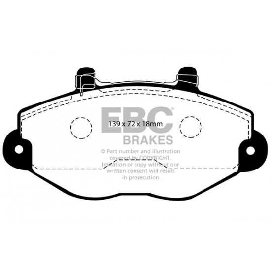 Klocki EBC Brakes Ultimax2 DP920/2