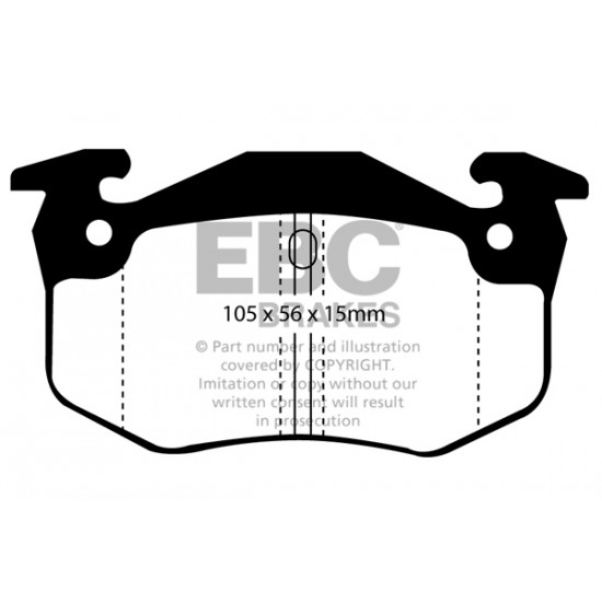 Klocki EBC Brakes Ultimax2 DP951