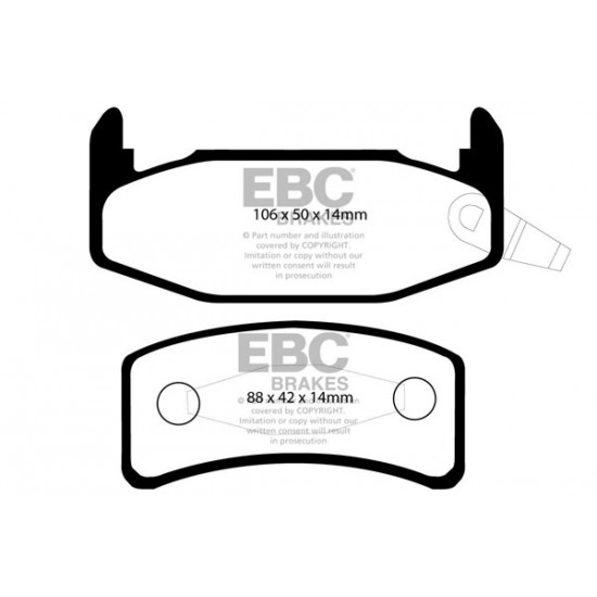 Klocki EBC Brakes Yellowstuff DP4978R