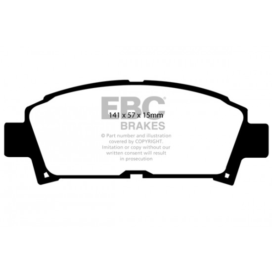 Klocki EBC Brakes Yellowstuff DP4995R