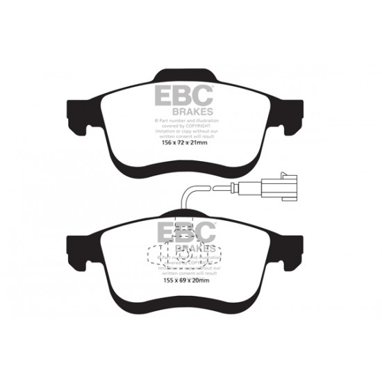 Klocki EBC Brakes Greenstuff DP22010/2