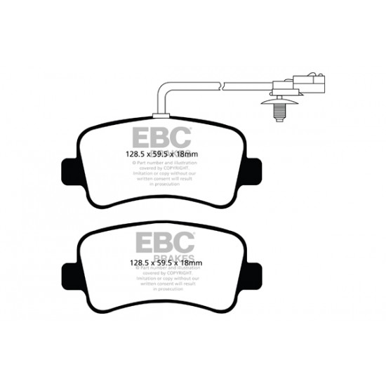 Klocki EBC Brakes Ultimax2 DPX2084