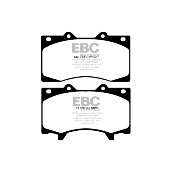 Klocki EBC Brakes Yellowstuff DP42125R