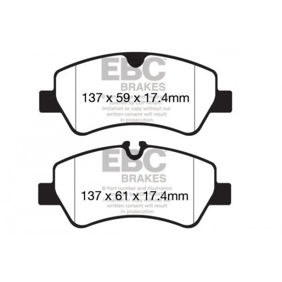 Klocki EBC Brakes Yellowstuff DP42152R