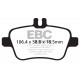 Klocki EBC Brakes Greenstuff 6000 Series 4x4 - Infiniti Q30 (H15) tył