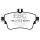 Klocki EBC Brakes Greenstuff - Mercedes A (W176) przód