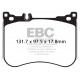 Klocki EBC Brakes Greenstuff - Mercedes SL (R231) przód