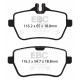 Klocki EBC Brakes Redstuff - Mercedes S (W222) tył