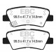 Klocki EBC Brakes Greenstuff - Kia ceed (JD) tył