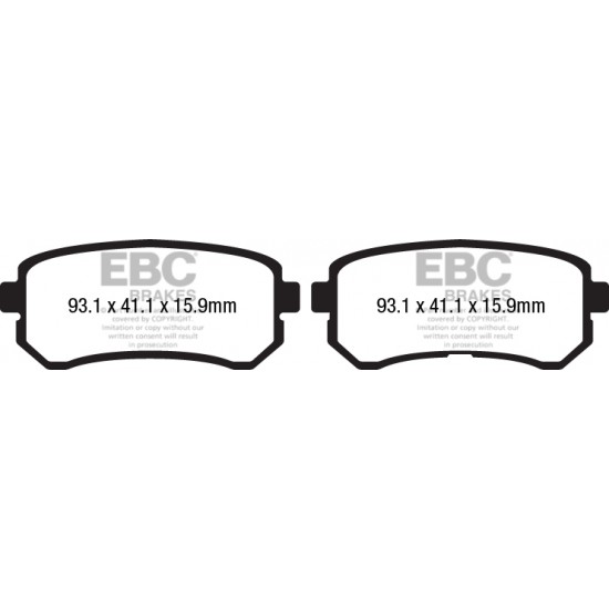 Klocki EBC Brakes Ultimax2 DPX2193